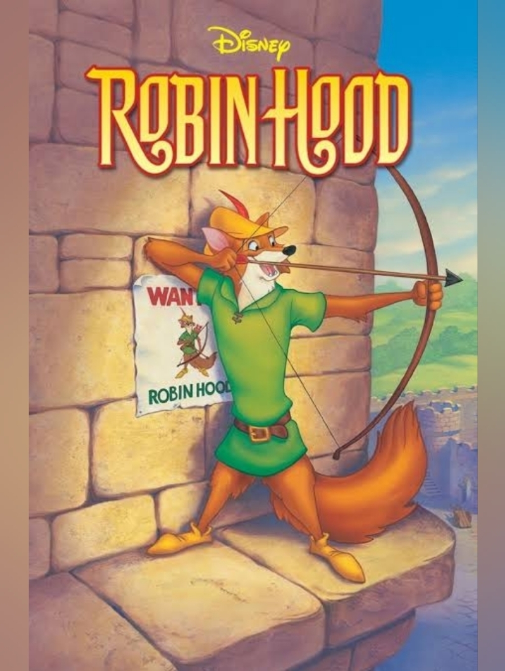 Custom Fridge Magnet Disney Robin Hood Poster Home Decor
